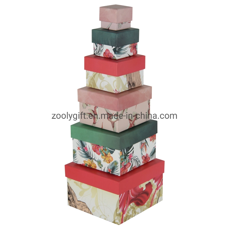 Custom Design Jewelry Christmas Handmade Paper Gift Box Amazon Packaging Box Cosmetic Box Game Box Storage Cardboard Paper Box