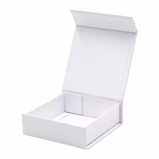 Cartón plegable Cosméticos Maquillaje Joyas Ropa Caja de embalaje de regalo de papel magnético para reloj Banquete de boda Festival Empaquetado de regalo con cinta