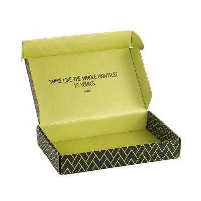 Caja de papel personalizada Caja de regalo plegable de papel Caja de cartón corrugado Caja de embalaje de ropa al por mayor Caja de zapatos