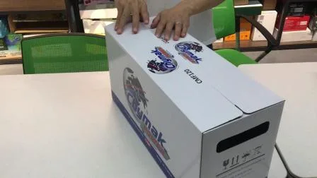 Caja de embalaje de frutas de impresión de papel corrugado