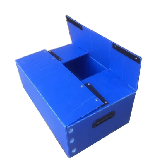 Caja hueca personalizada para frutas y verduras Caja de facturación corrugada de PP Caja plegable de facturación