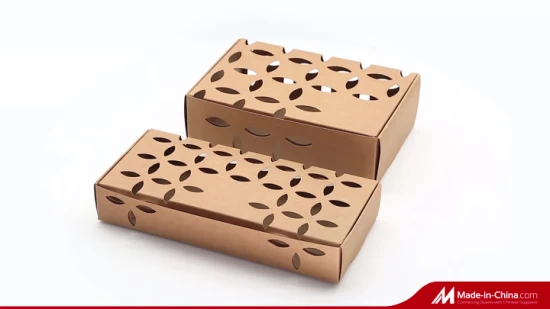 Proveedor Caja de cartón de papel corrugado para embalaje de frutas y verduras plegable